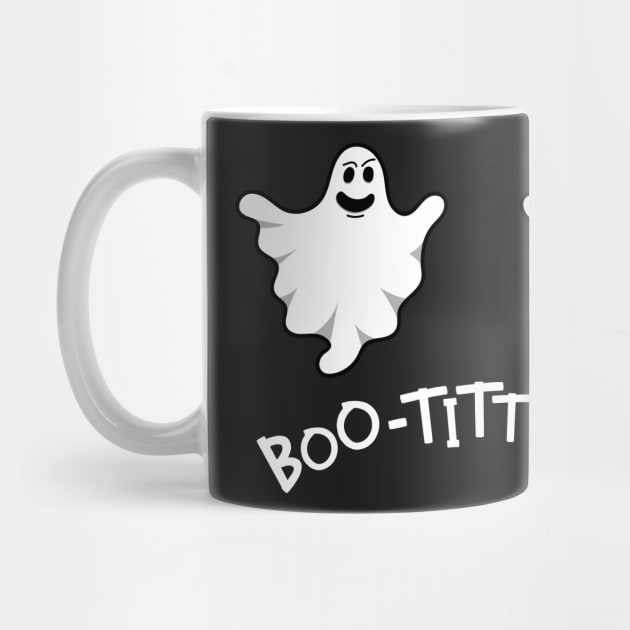 Sexy Halloween Ghost - Boo-tittie-ful Womens Boobs by CreativeFit